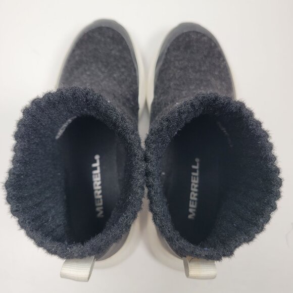 MERRELL Women's Black Cloud Renew Bluff Winter Boots US Size 5.5 - Picture 5 of 9